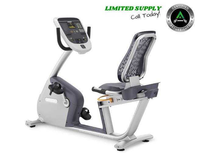 Precor RBK 815 Recumbent Bike P10 Console Refurbished Ace Fitness Equipment